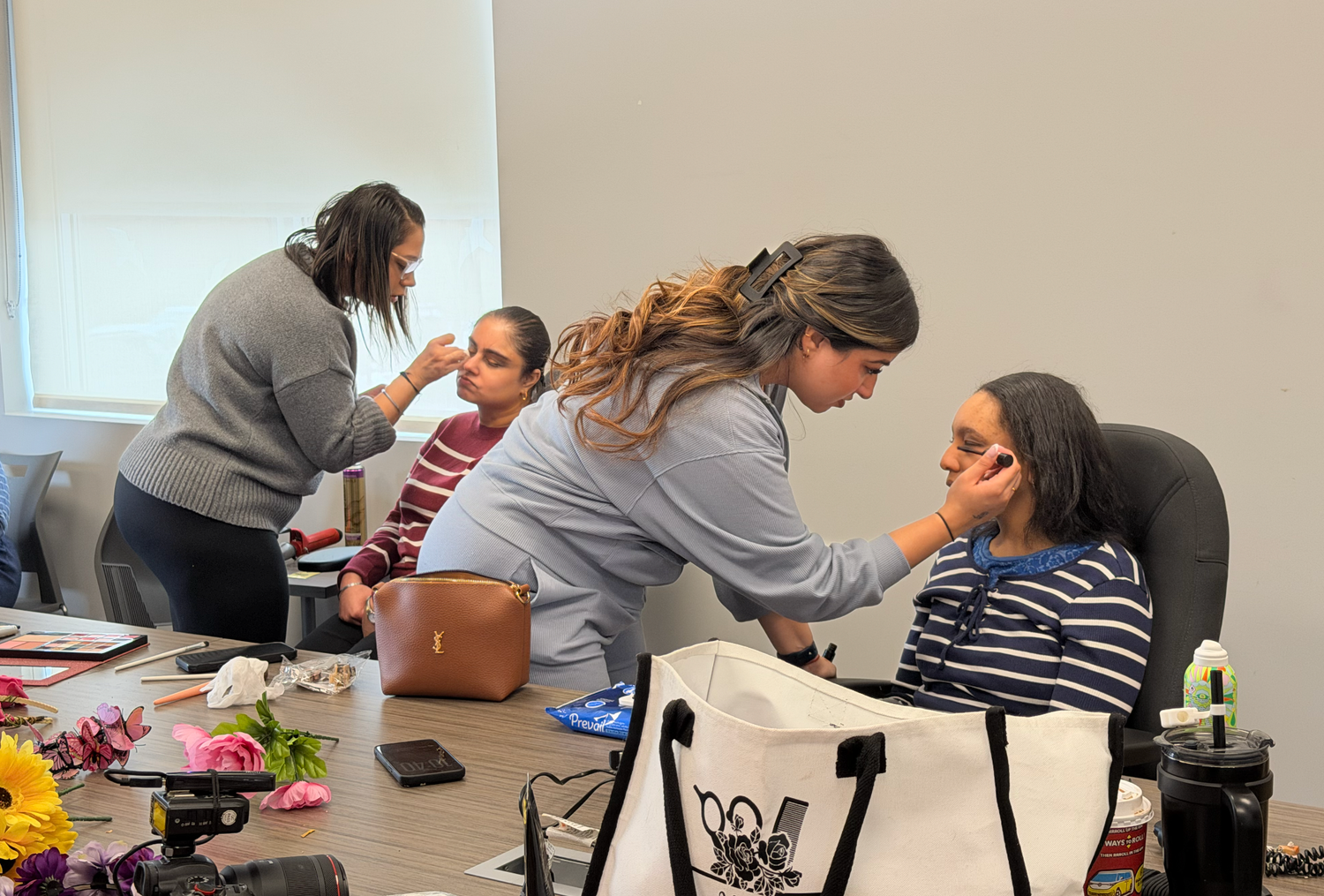EmpowerHer behind the scenes of the event in Toronto.