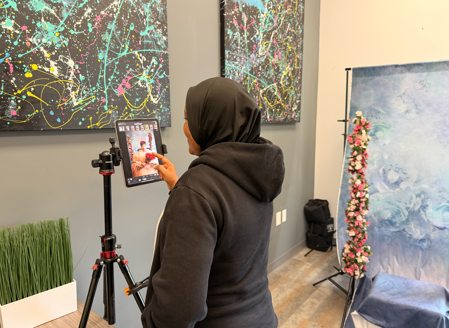EmpowerHer behind the scenes of the event in Toronto.