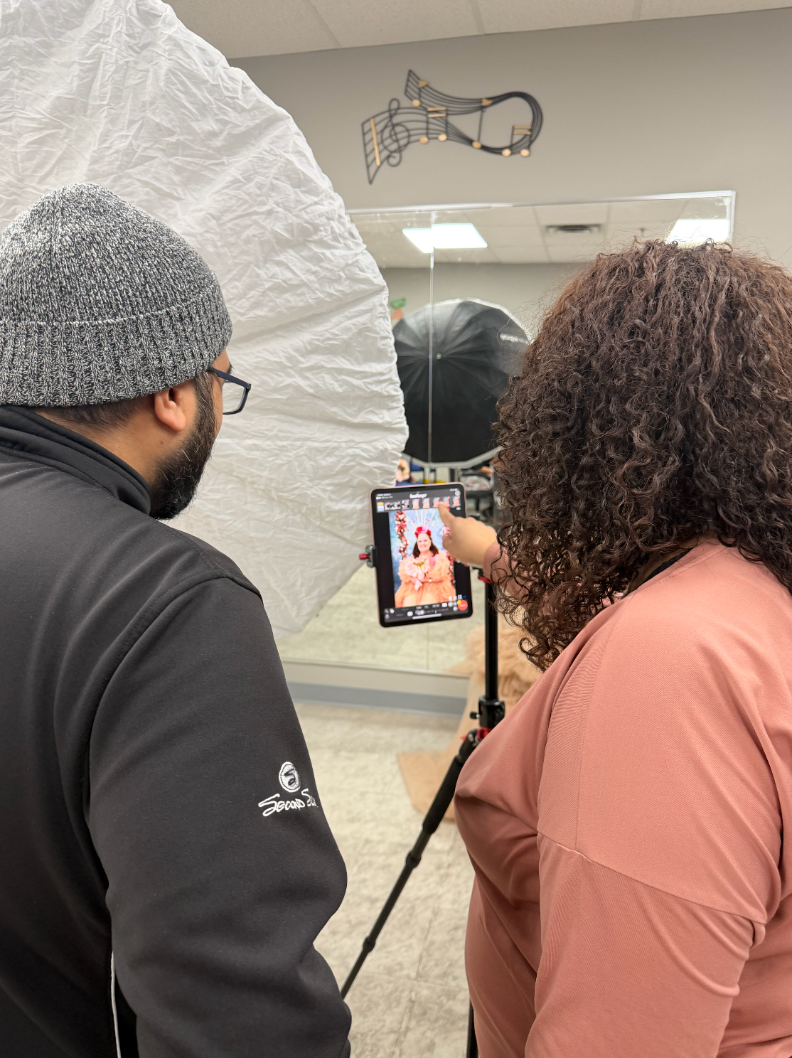 EmpowerHer behind the scenes of the event in Toronto.