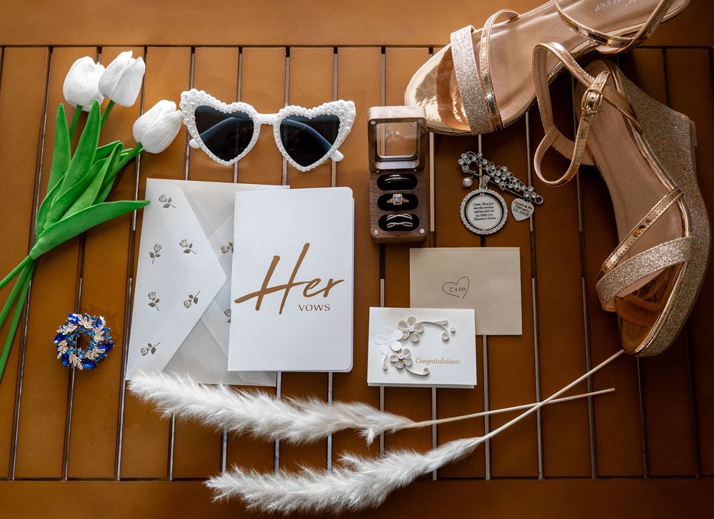 More of the bride's details.