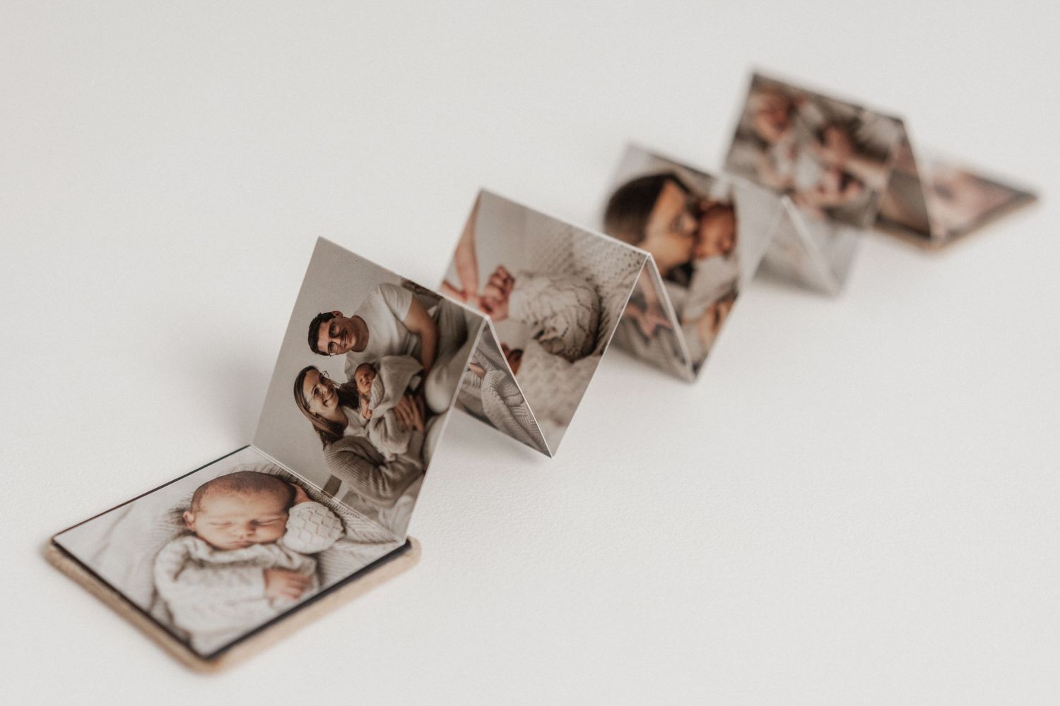 Minileporello für 12-18 Lieblingsfotos und mit Magnetverschluss