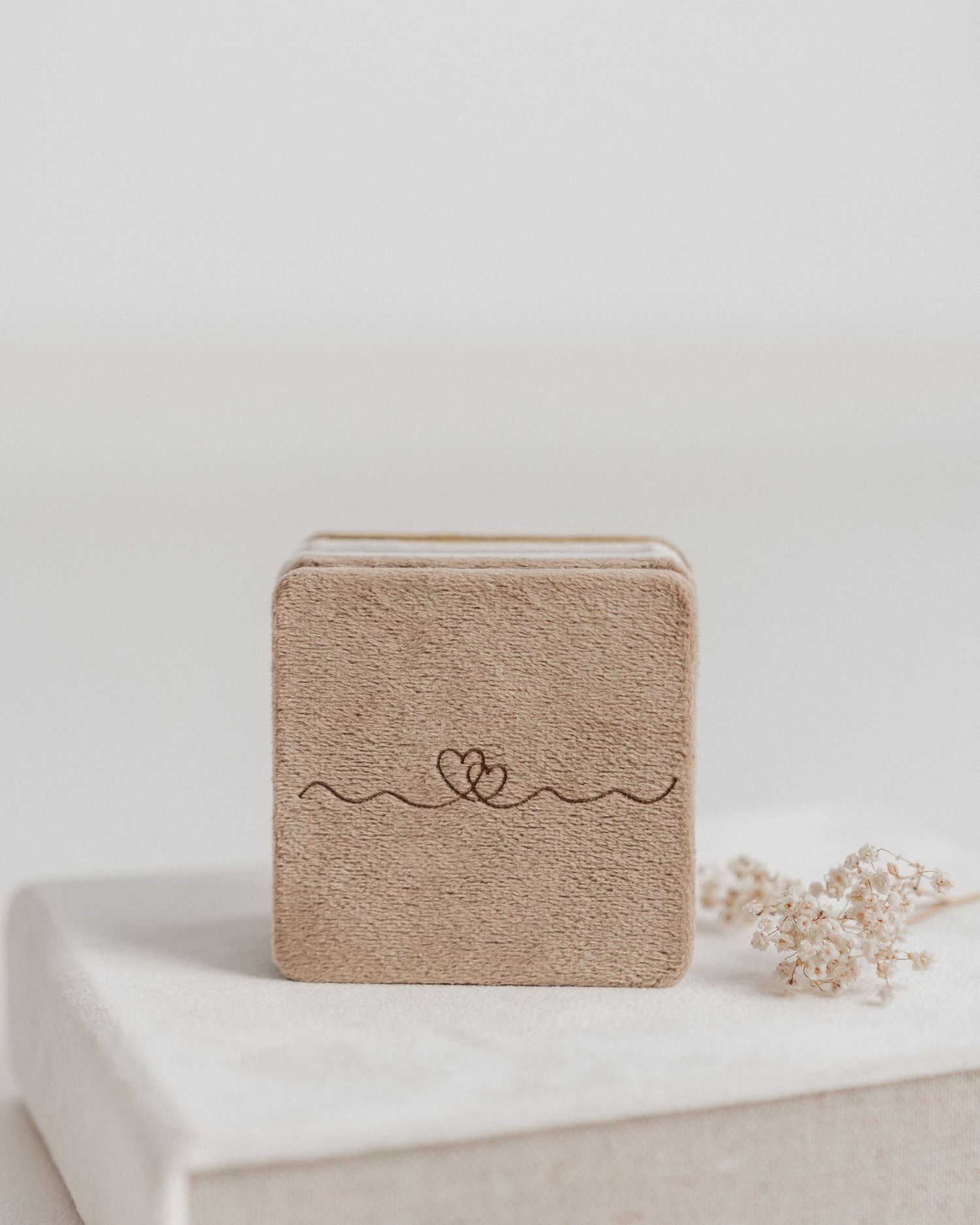 Minileporello in 8x8cm, Cover personalisierbar, in verschiedenen Farben