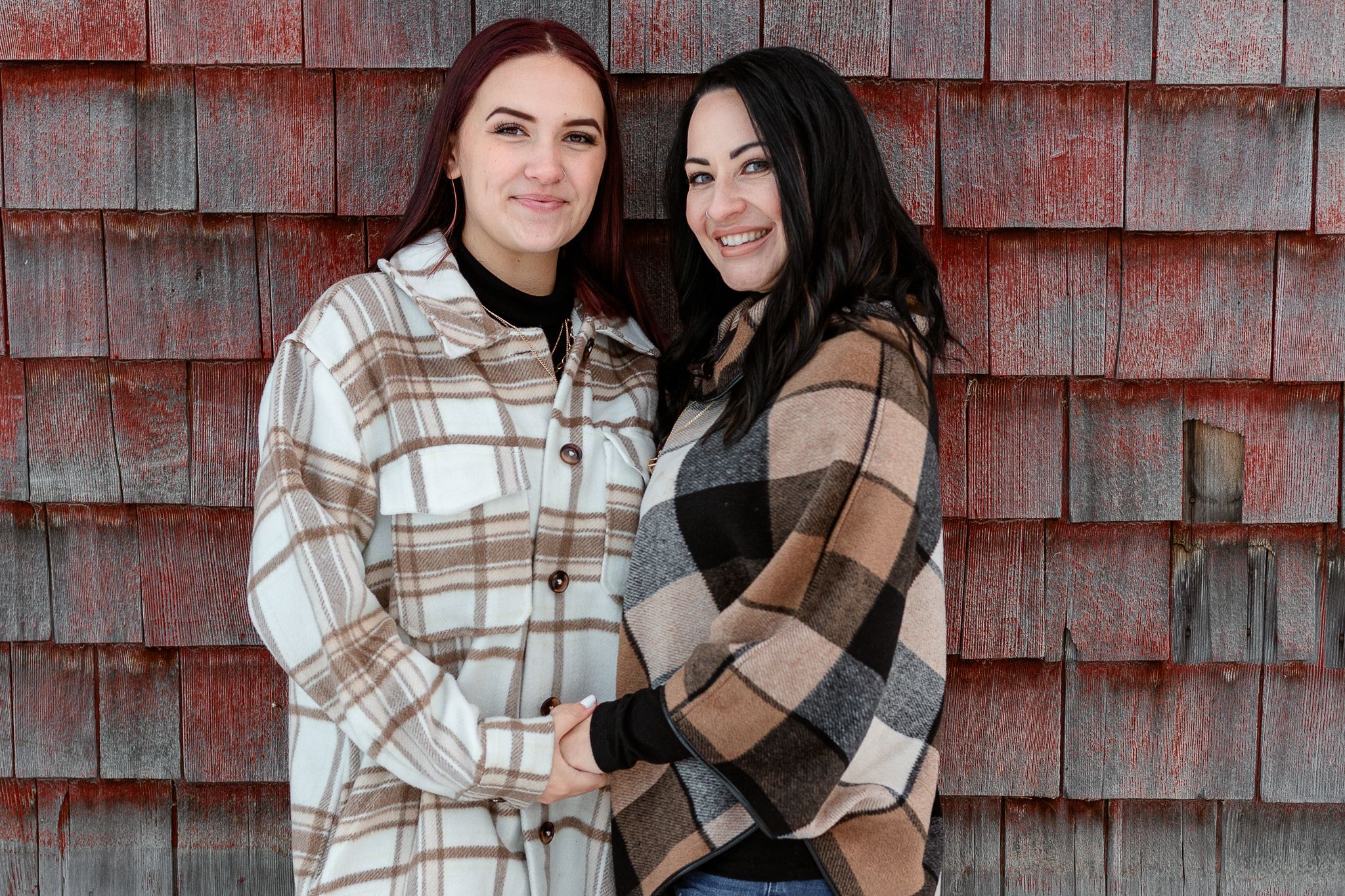 mother daughter smiling