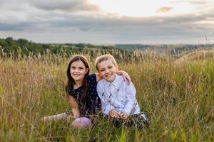 valley views with a brother and sister