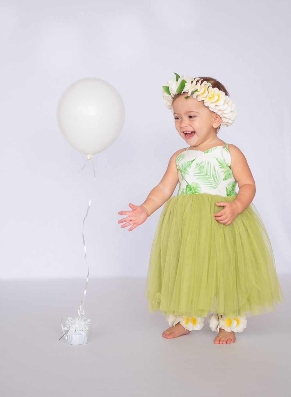1st Birthday Studio Session with natural light by Bartlesville Photographer Kristi Bray