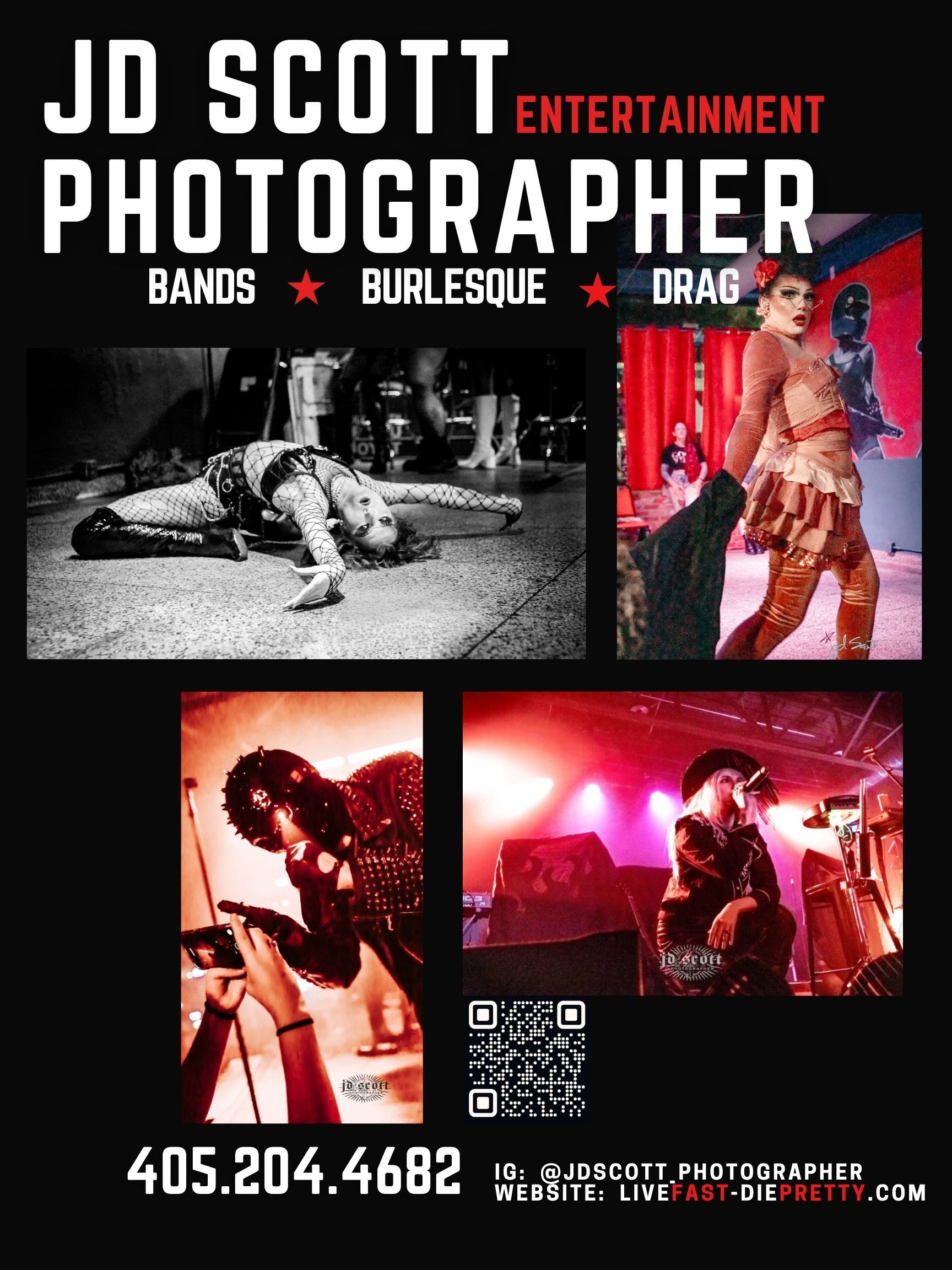JD Scott Photographer Promotional Poster