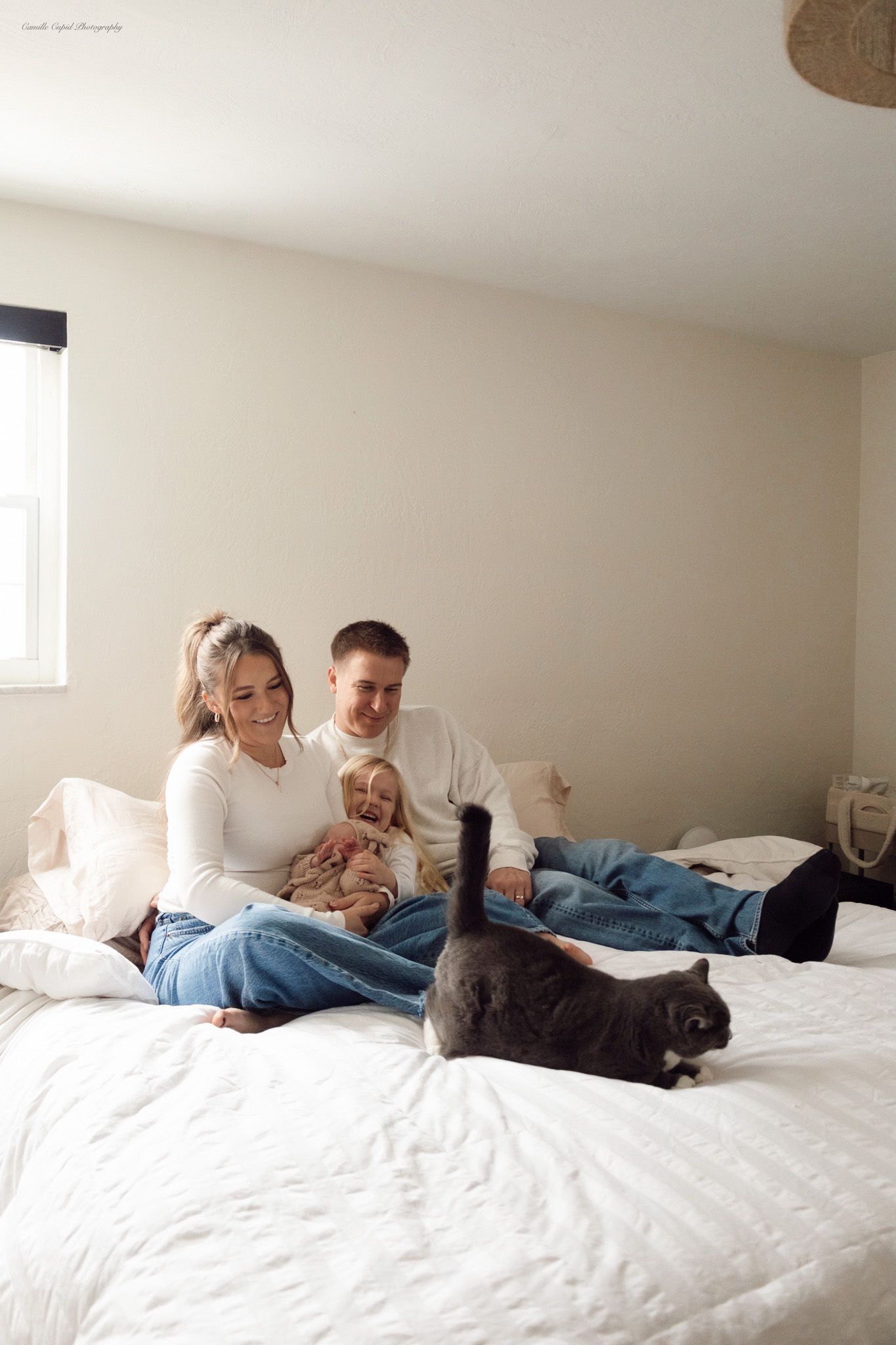 family portrait session in Pittsburgh by Camille Cupid Photography, natural editorial portraits near me
