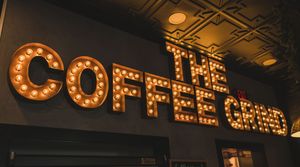 The Coffee Grind in Massapequa decorated for a Long Island wedding reception