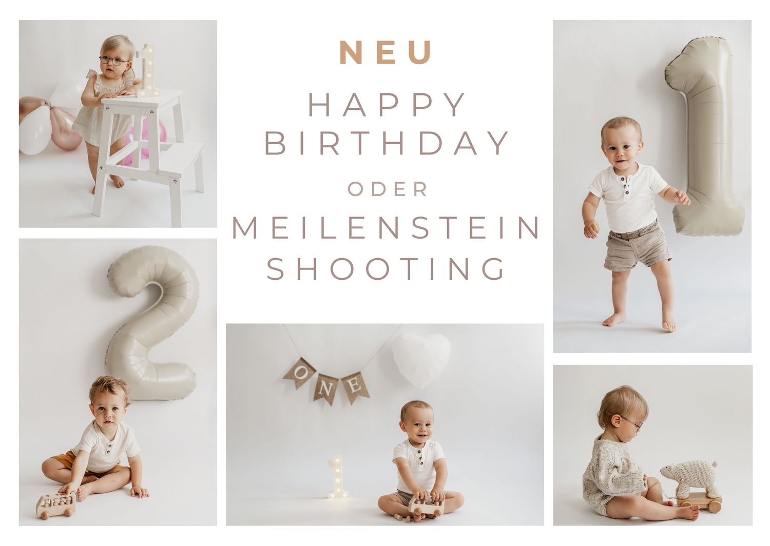 Meilensteinfotoshooting und Geburtstagsfotoshooting, Sitter Session, Cake Smash und Milchbad möglich. im Fotoatelier Stockerau Wien
