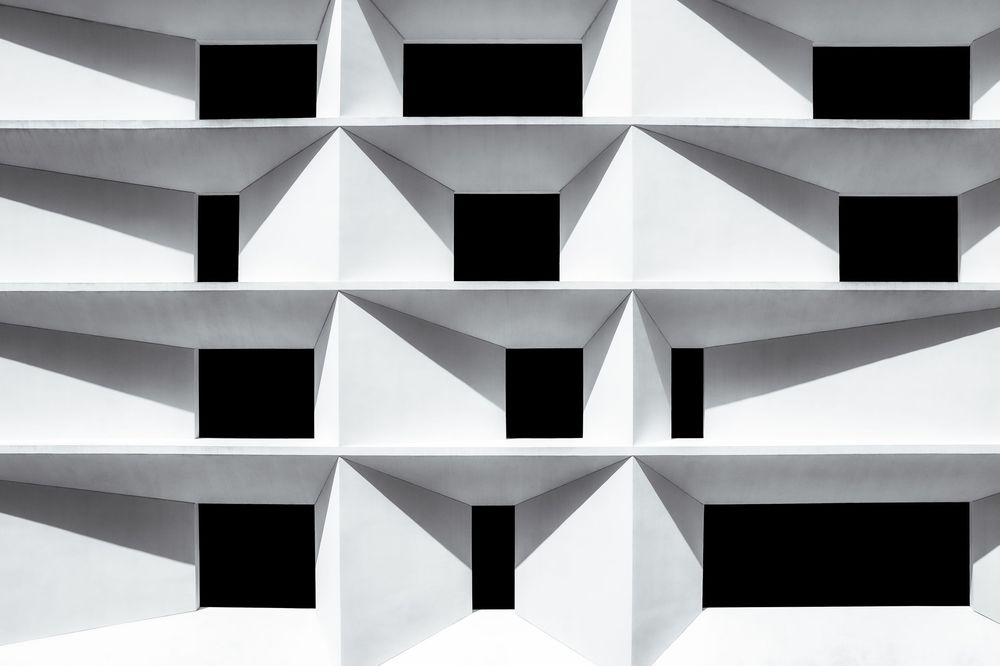 Michael Corona Photography Architectural & Design San Francisco Mission Bay Parking Garage Detail