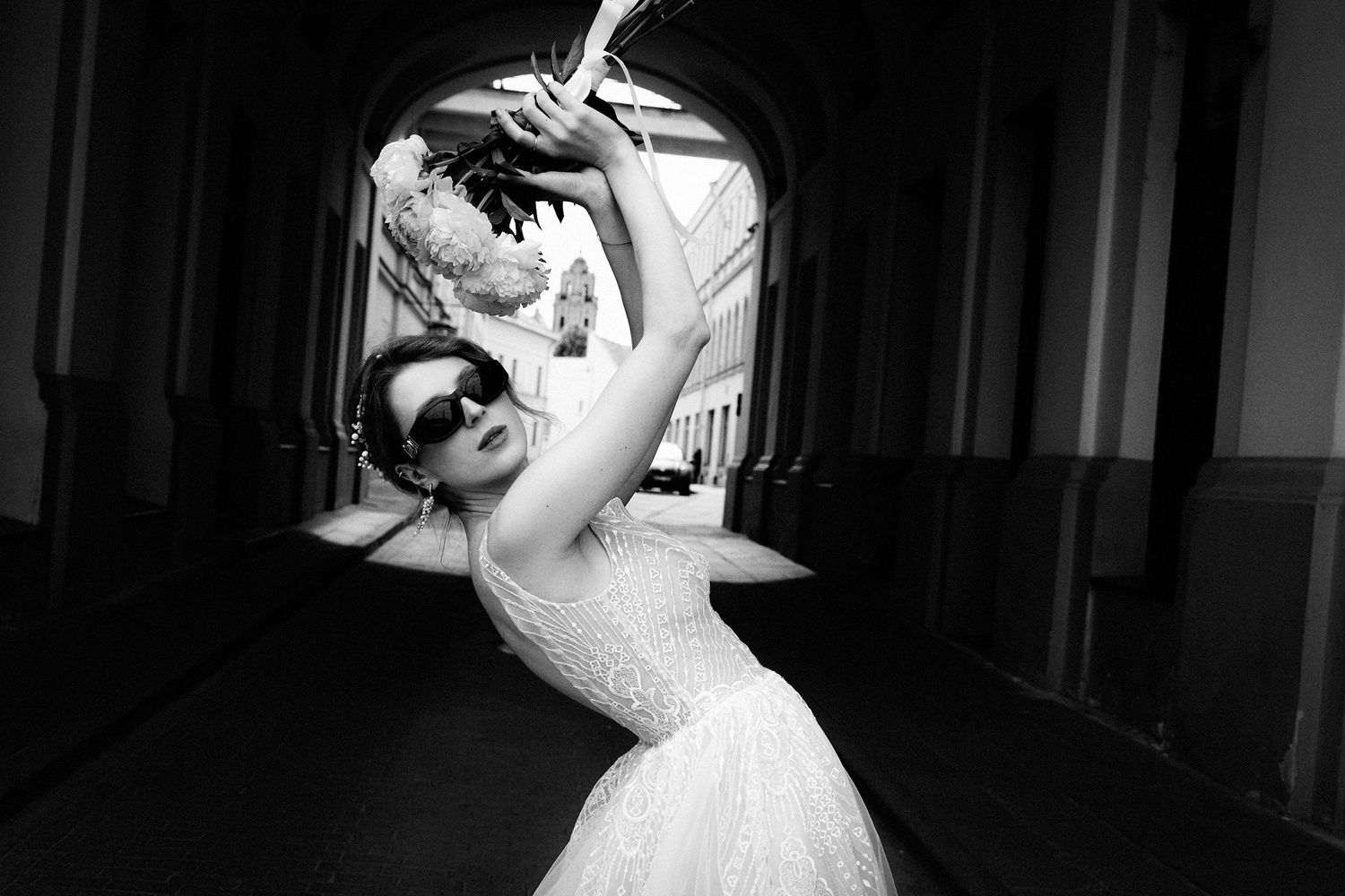 professional wedding photographer Vilnius bride