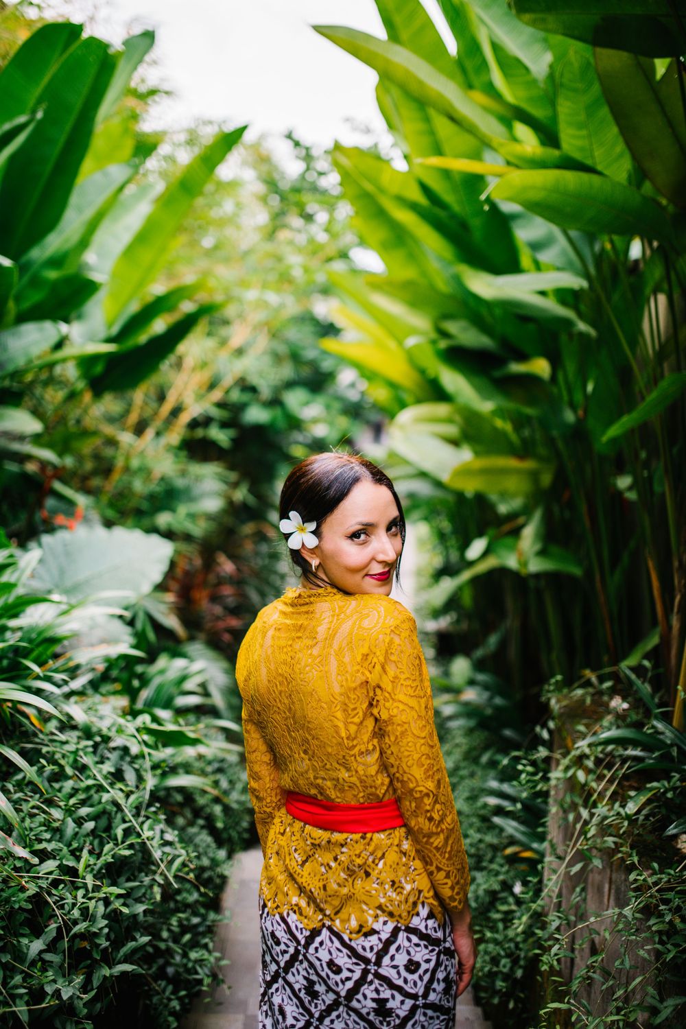 Balinese fashion style photography in Ubud Bali