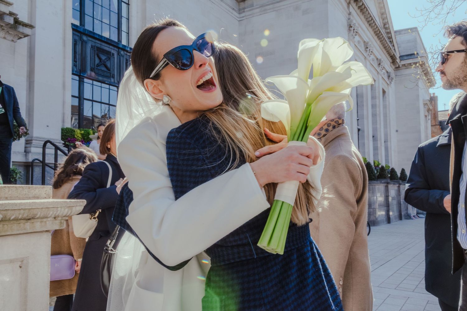 Wedding photography scene