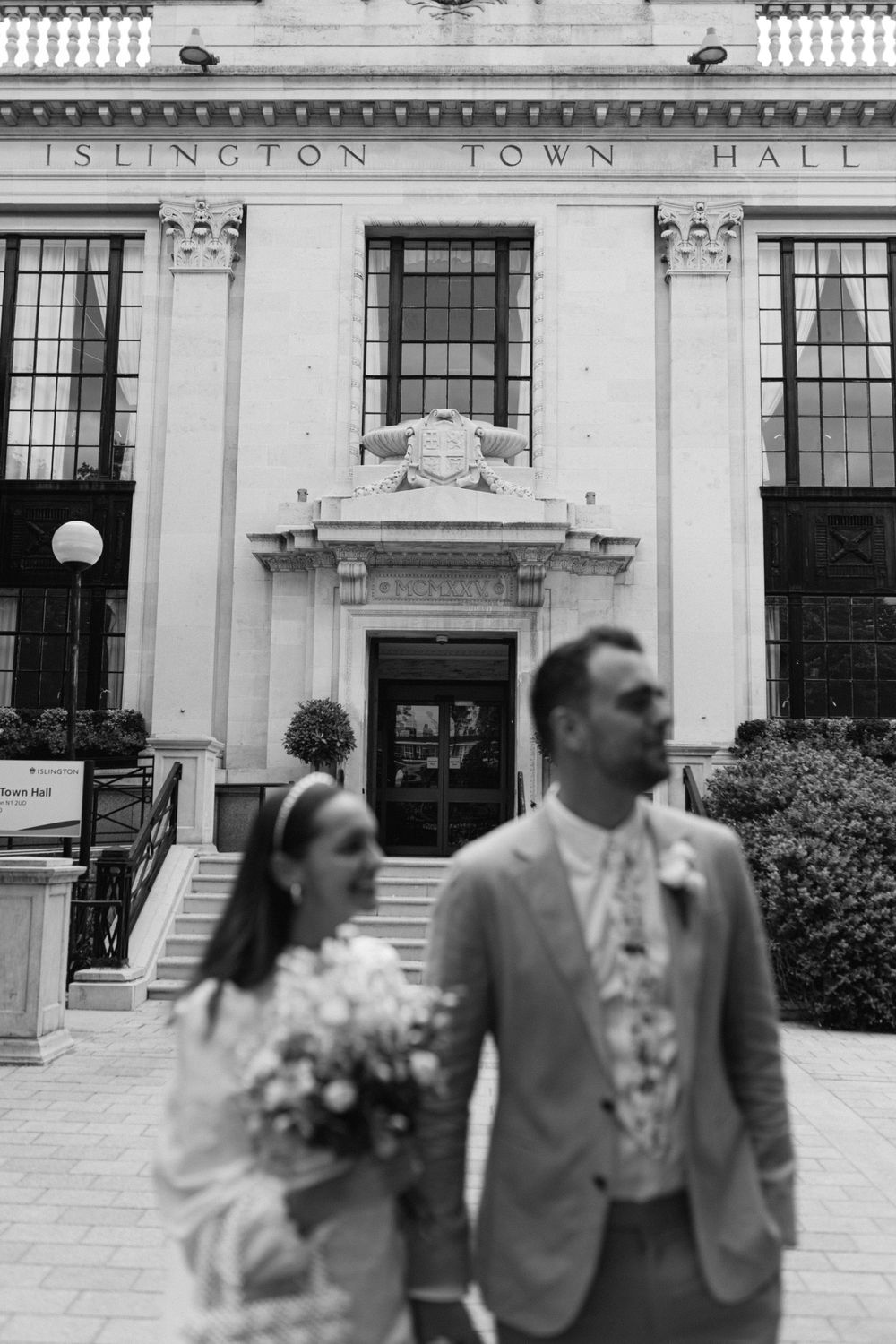 Islington Town Hall wedding photographer London