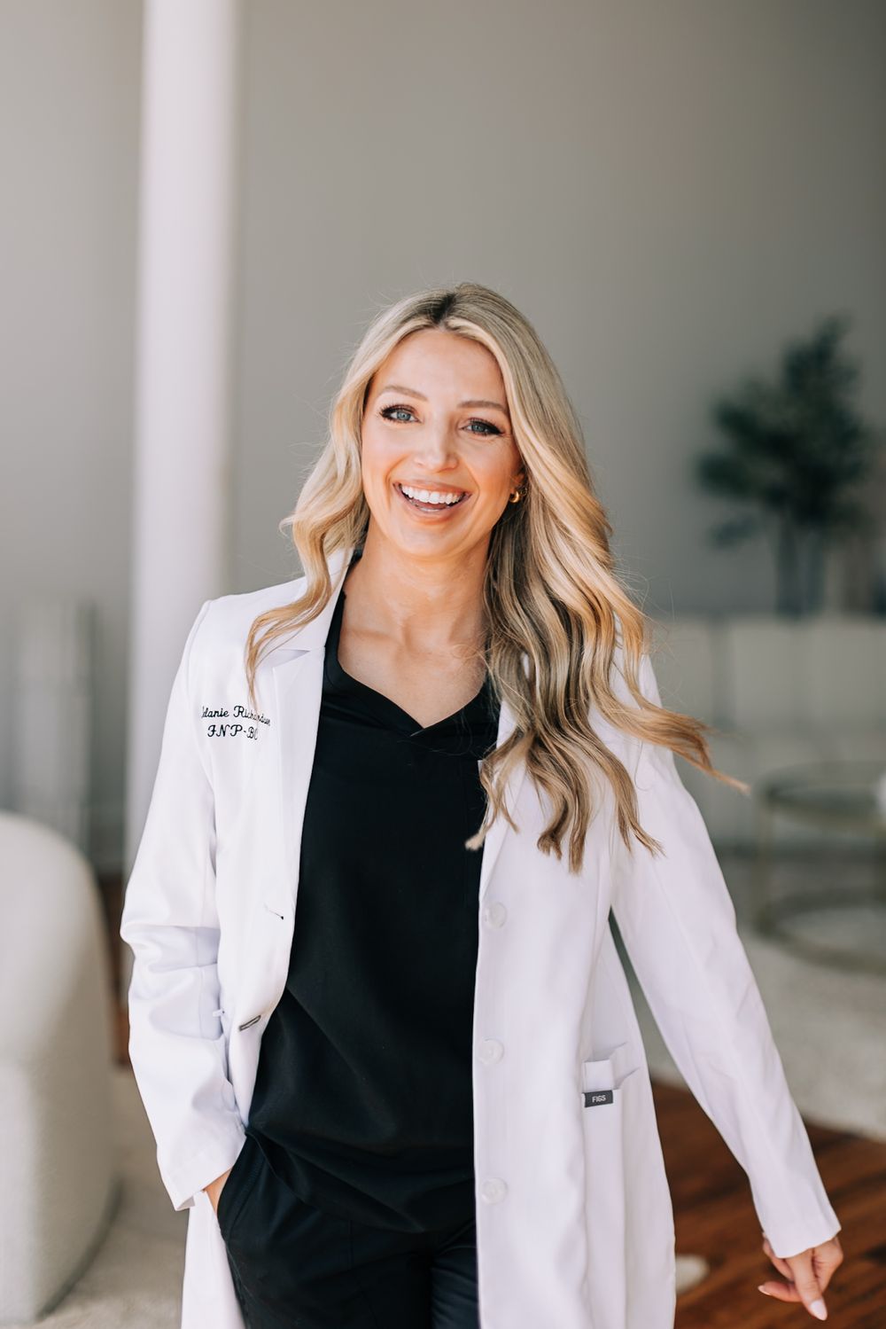 Chicago branding session of a nurse aesthetician
