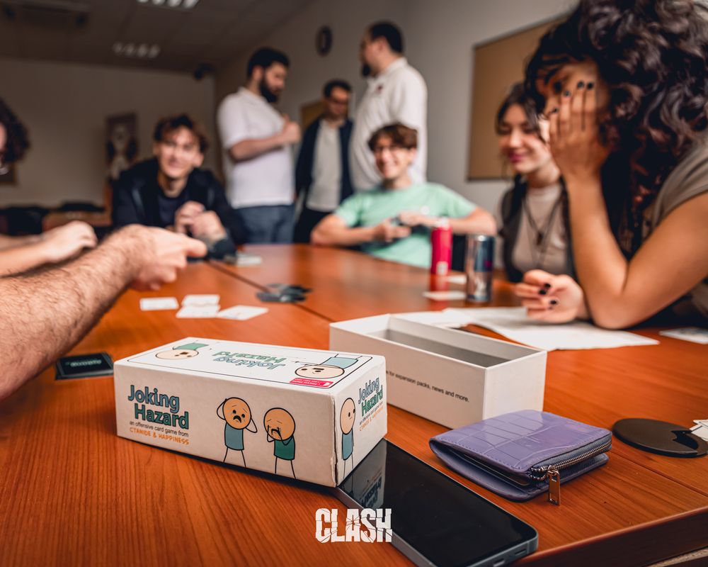 CLASH Board Games, organised by ICTSA at University of Malta