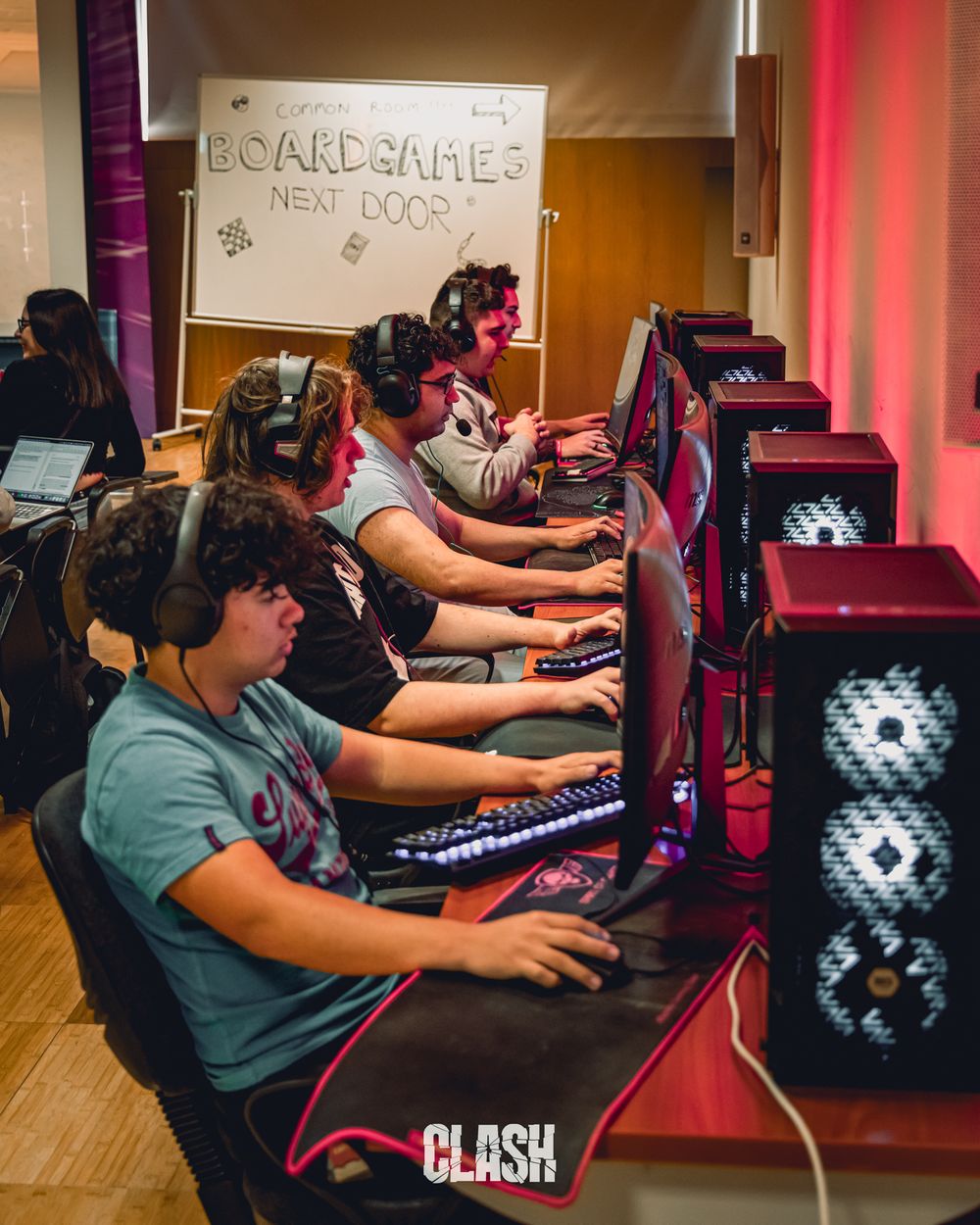 CLASH LAN Tournament for both Valorant and League, organised by ICTSA at University of Malta