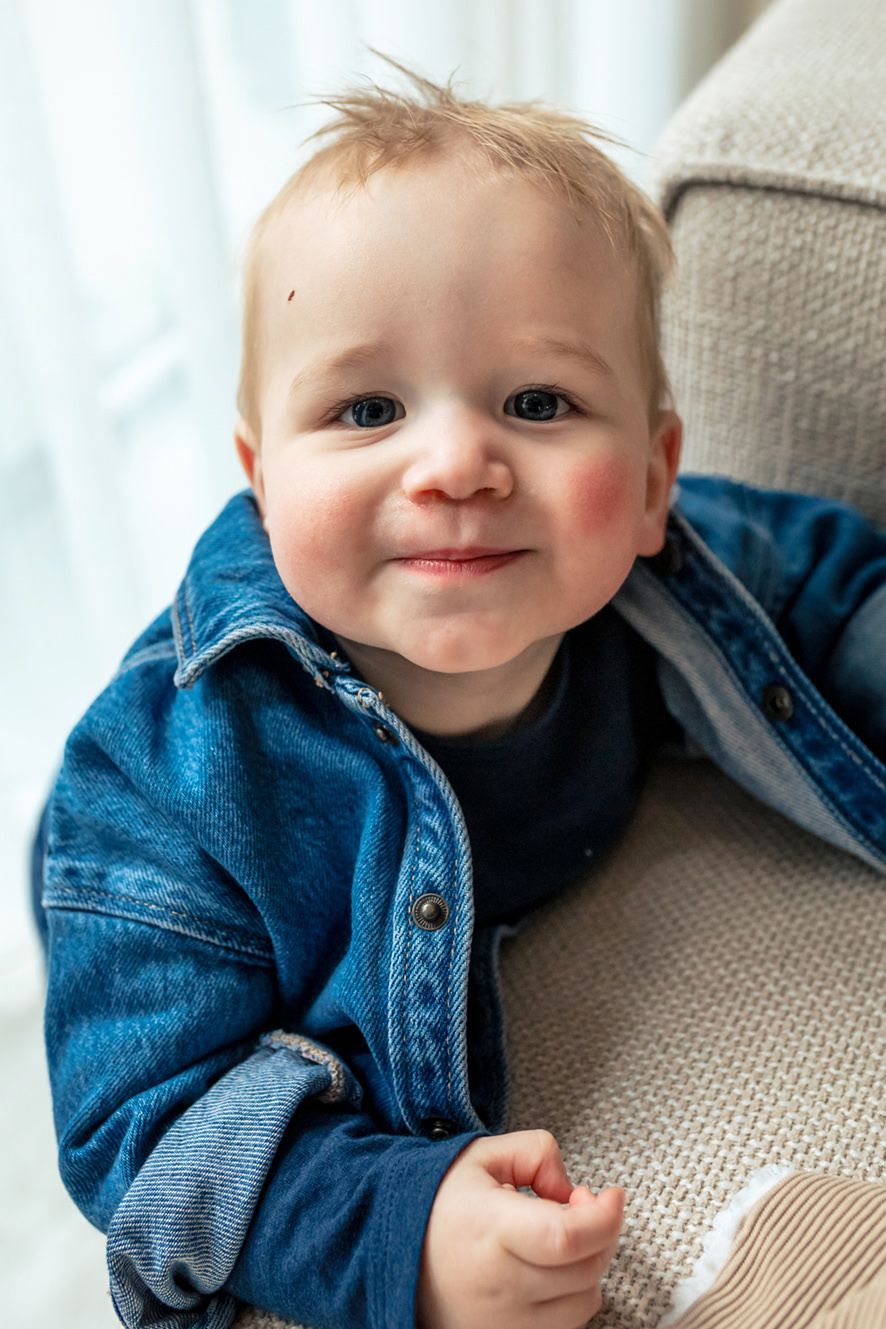 voor de grote broer veranderd er ook heel wat met een baby in huis, dus tijdens de fotoshoot is er ook aandacht voor hem