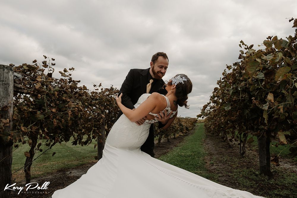 wedding of iowa couple at harpors vineyard, des moines wedding photographer, urbandale wedding photographer, Iowa wedding photographer