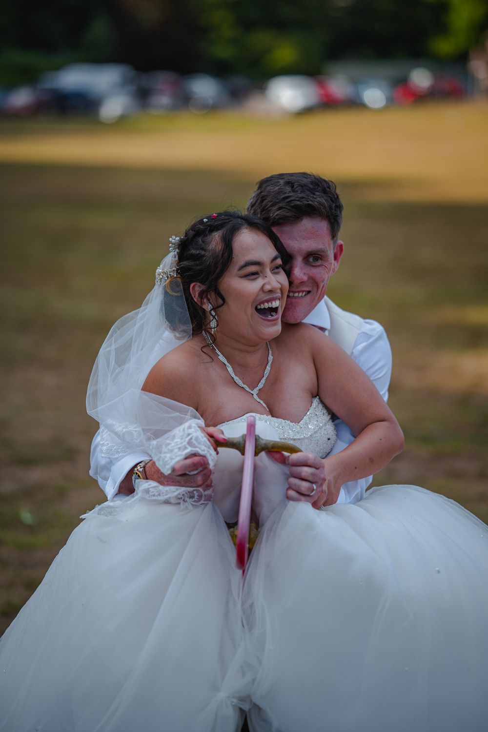 Candid and natural wedding photography in Dorset, capturing fun, relaxed moments and timeless memories across Poole and Bournemouth.