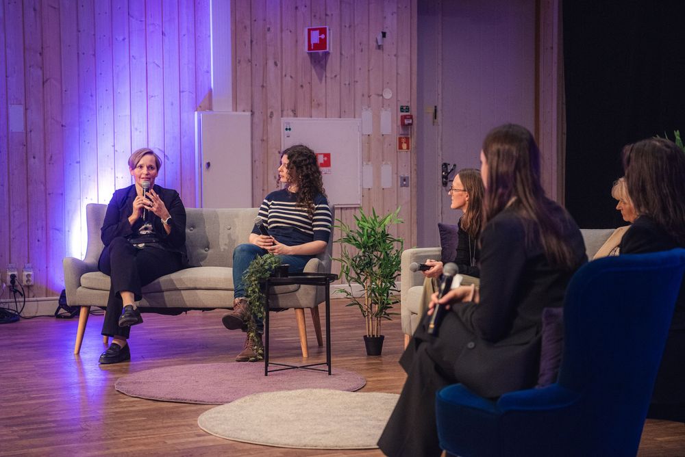 Panelsamtal under arbetsmarknadsdagar