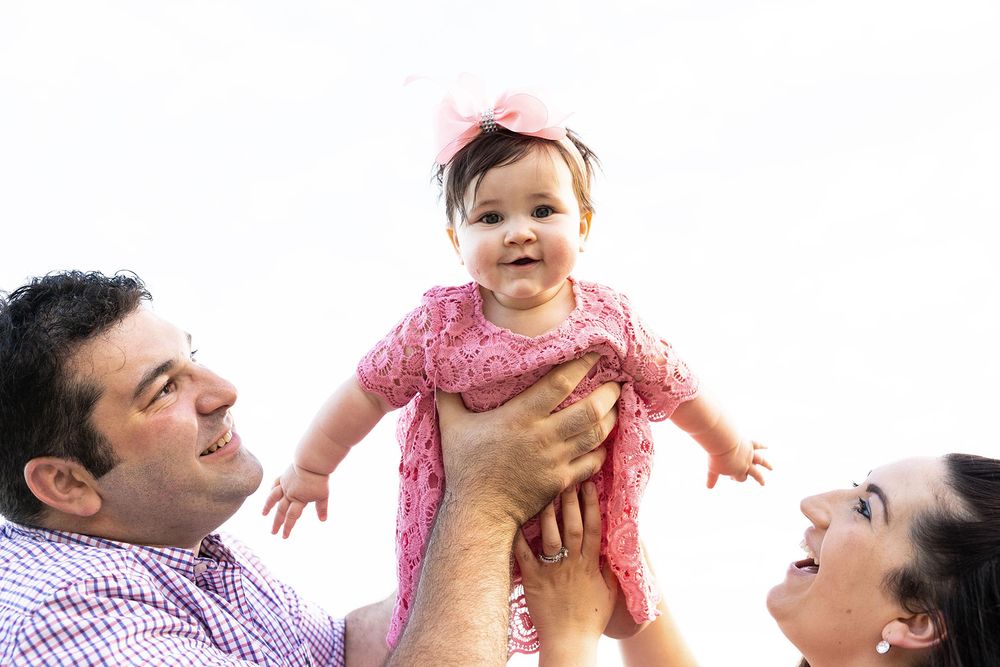 family photos, family, family photo session, family photographer, family photography, nc photographer, mom, dad, baby in the air, fun, love