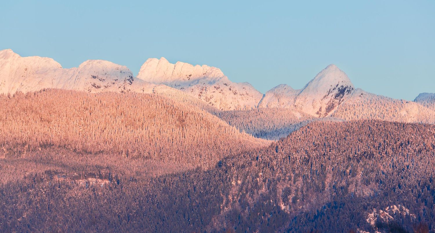Blanshard Needle, Trans Canada Trail, Alouette River, Pitt Meadows, Maple Ridge Golden Ears Mountains, Mount Blanshard, British Columbia