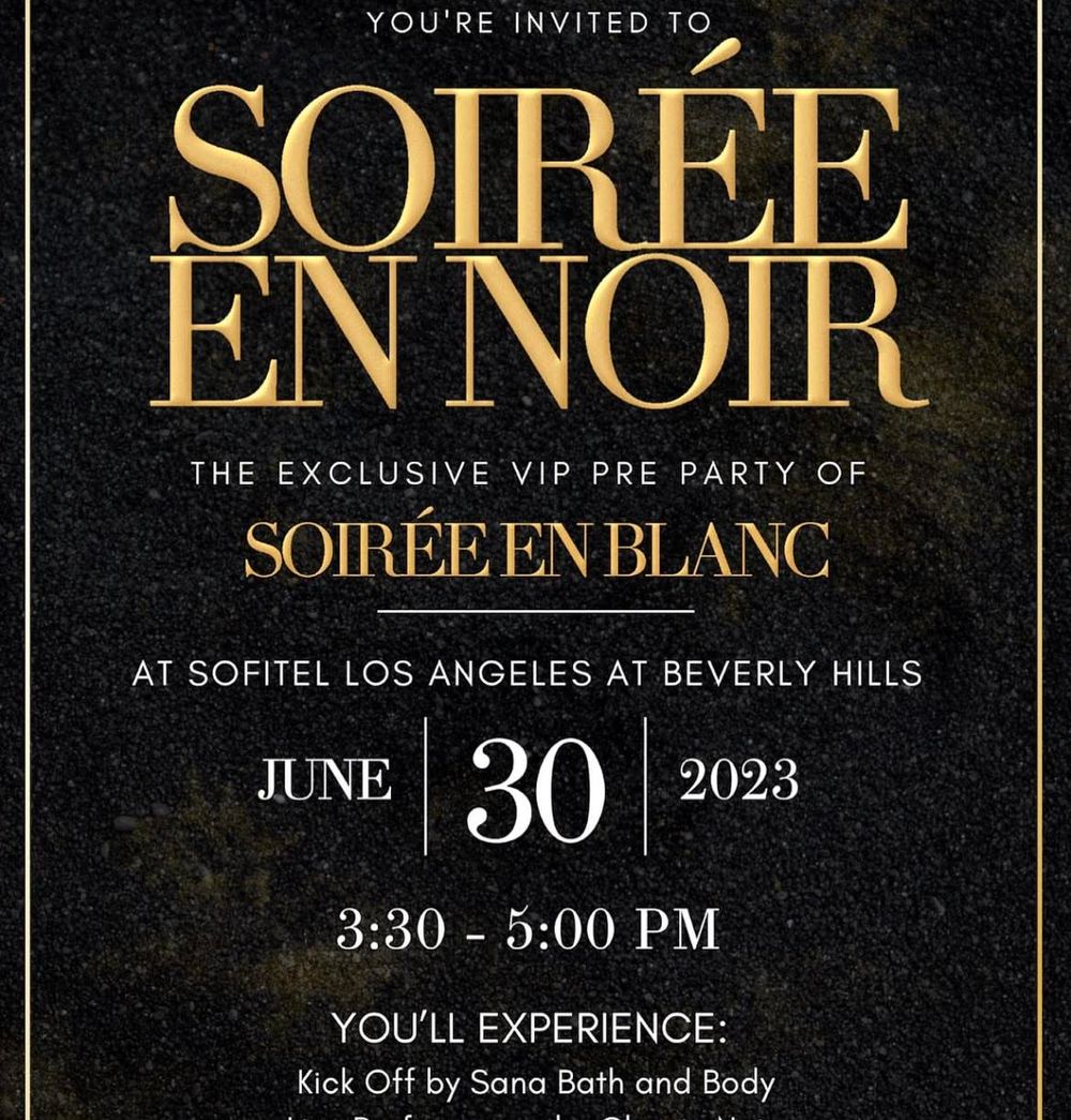 Modern Day Wives June 2023

SOIREE EN NOIR EVENT