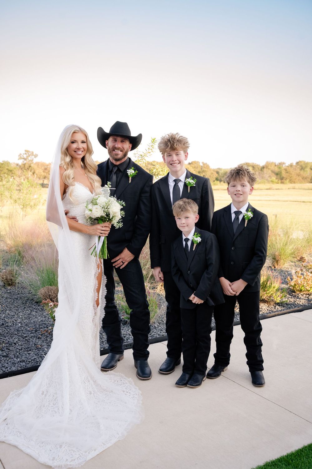 Dallas Country Chic Wedding Outdoors