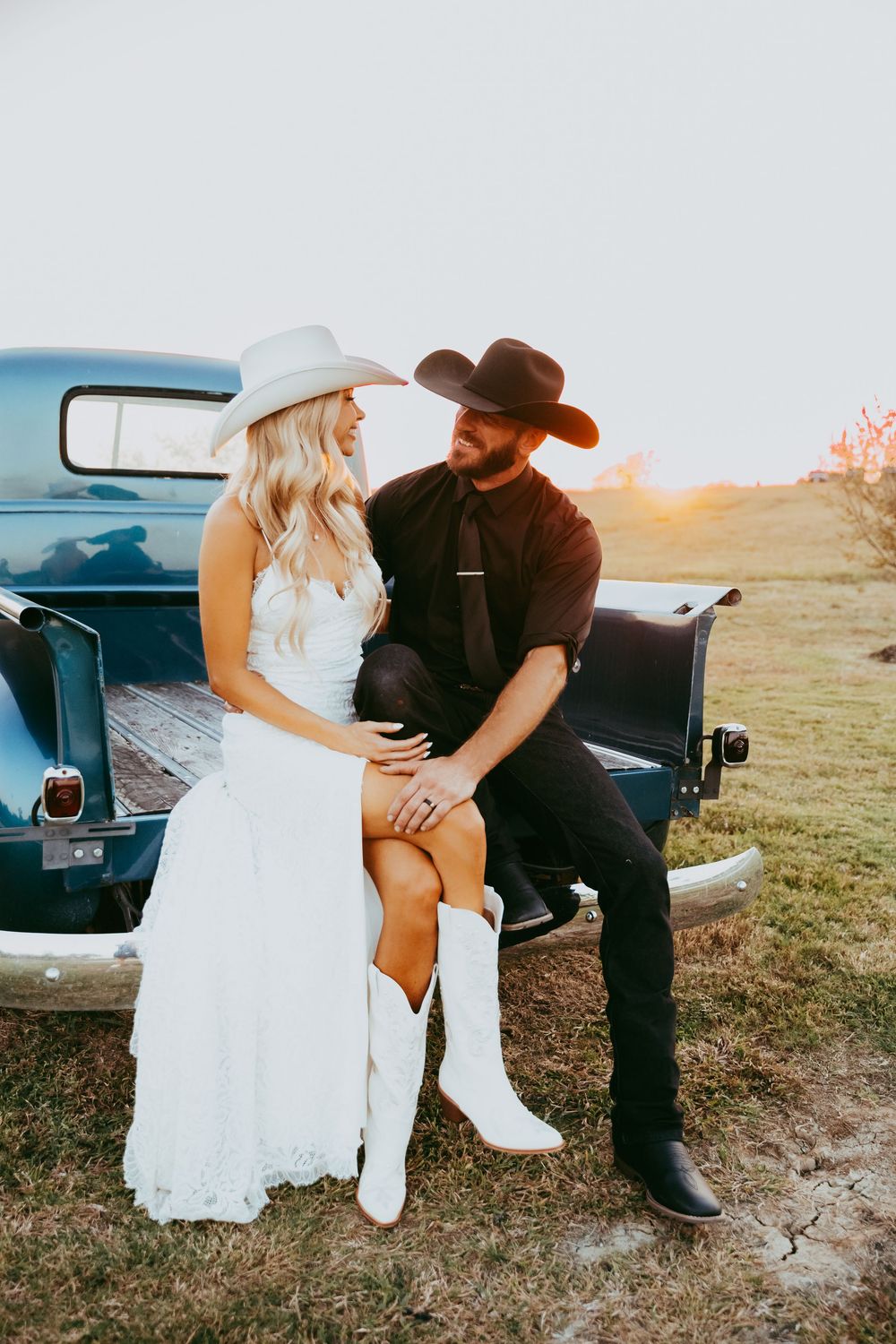 Dallas Country Chic Wedding Outdoors