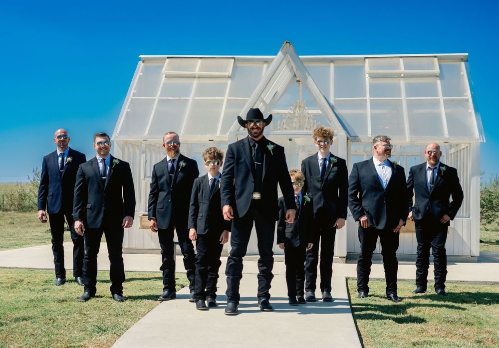Dallas Country Chic Wedding Outdoors