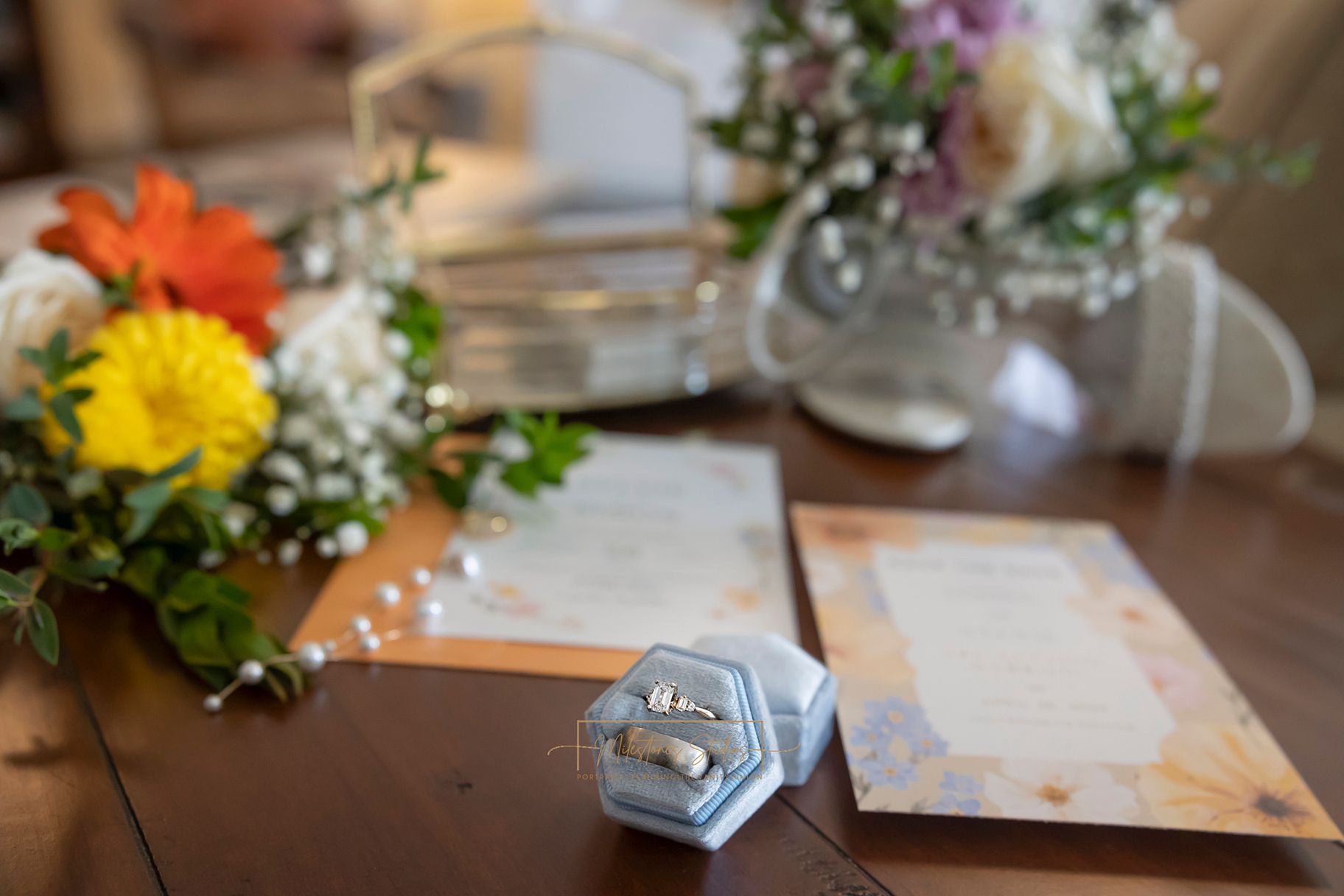 wedding details and florals milestones planning