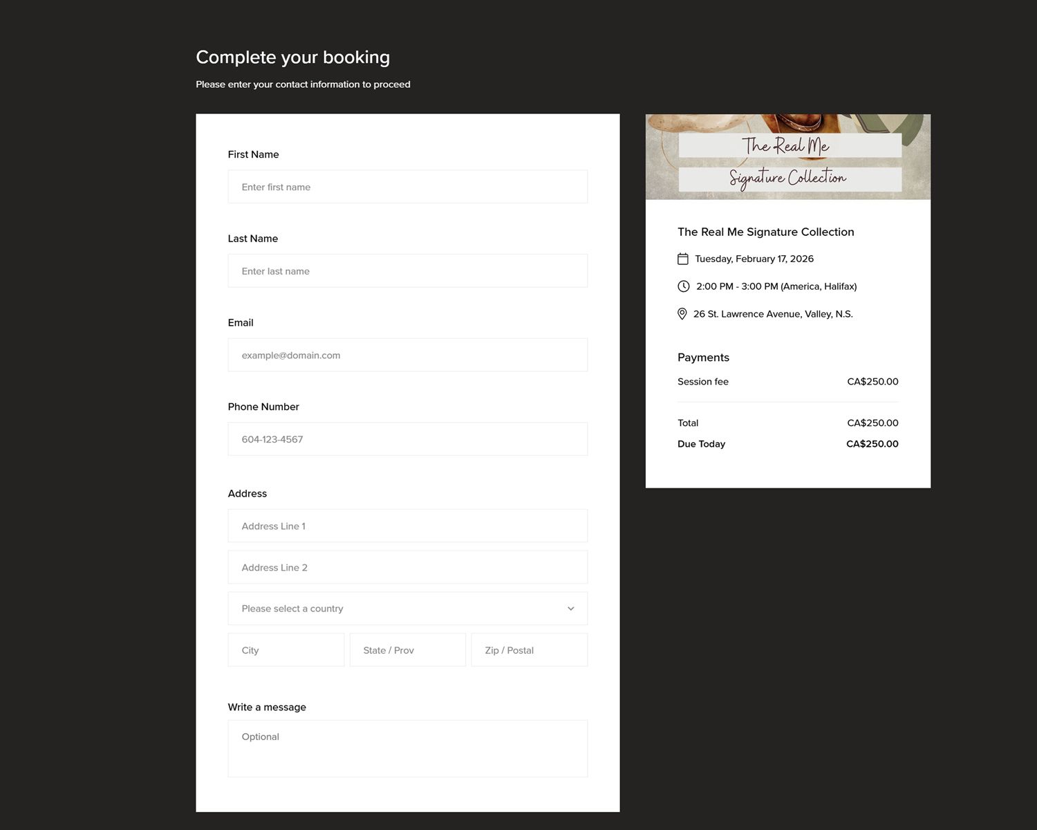 A collection of black and white form templates and input fields arranged in a grid layout.
