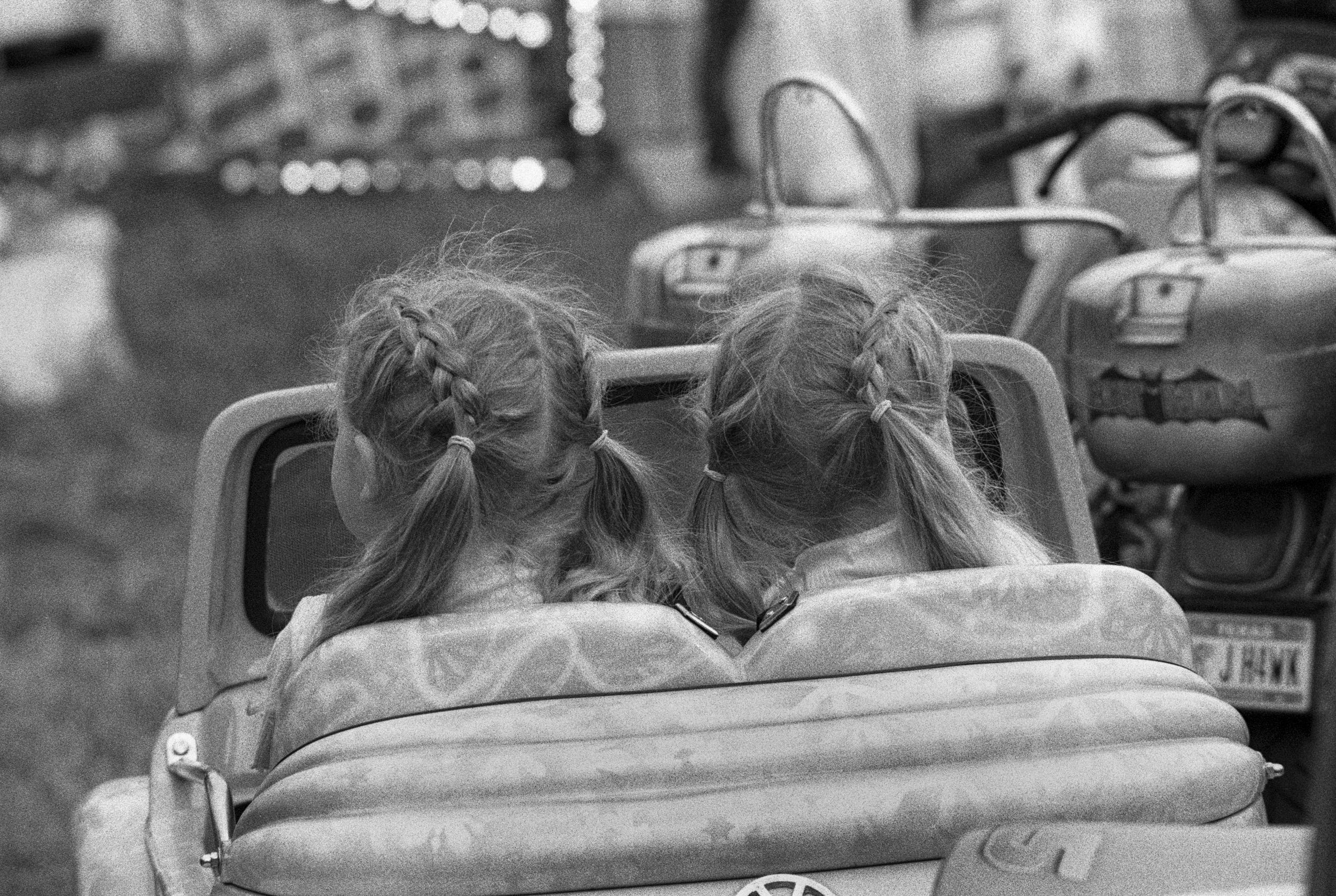 collection of photographs of the hoppings travelling fair newcastle