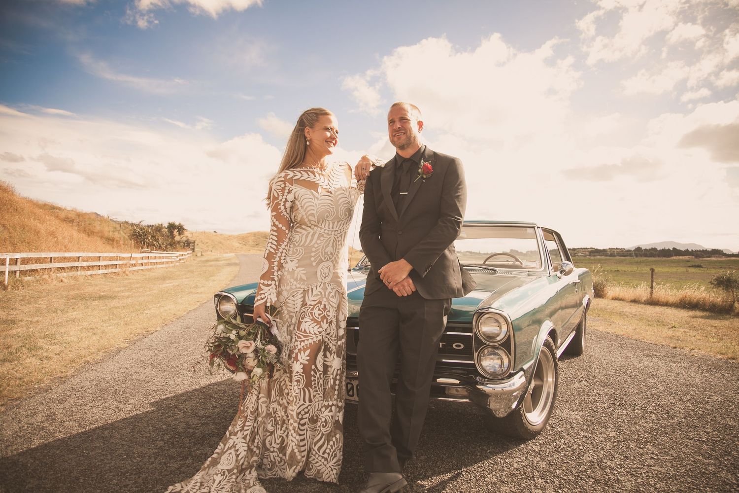 Wedding photography on the Kapiti Coast, Wellington by professional wedding photographer Andy Snaps.
