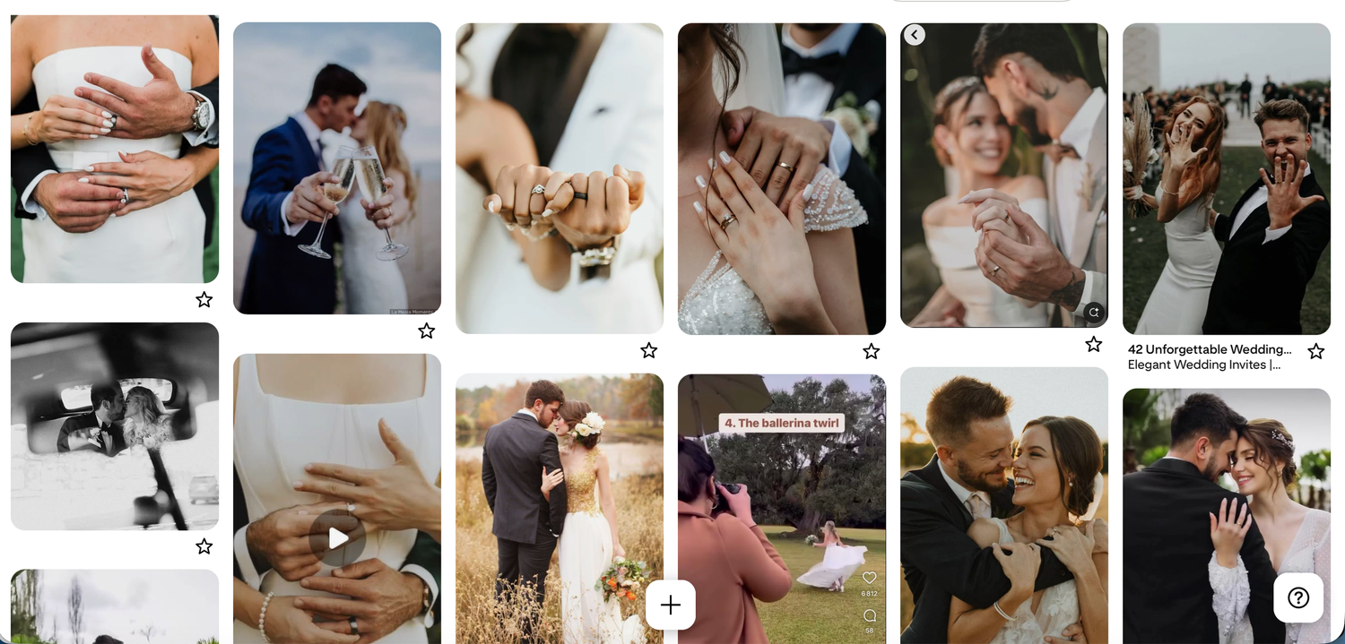 Moodboard mariage