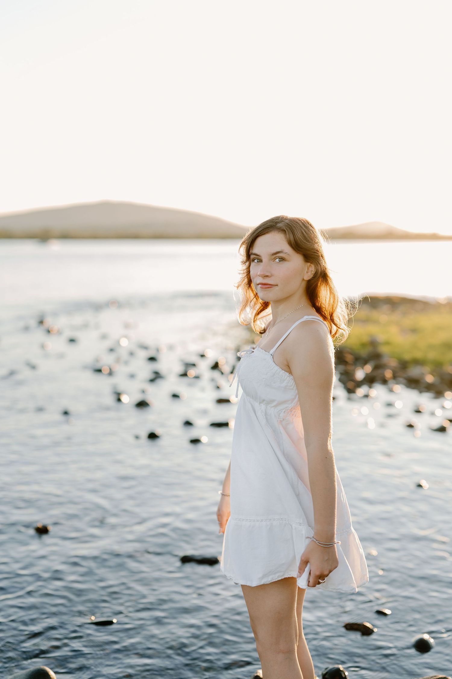 Late summer senior photos at Chiawana Park in the Columbia River
