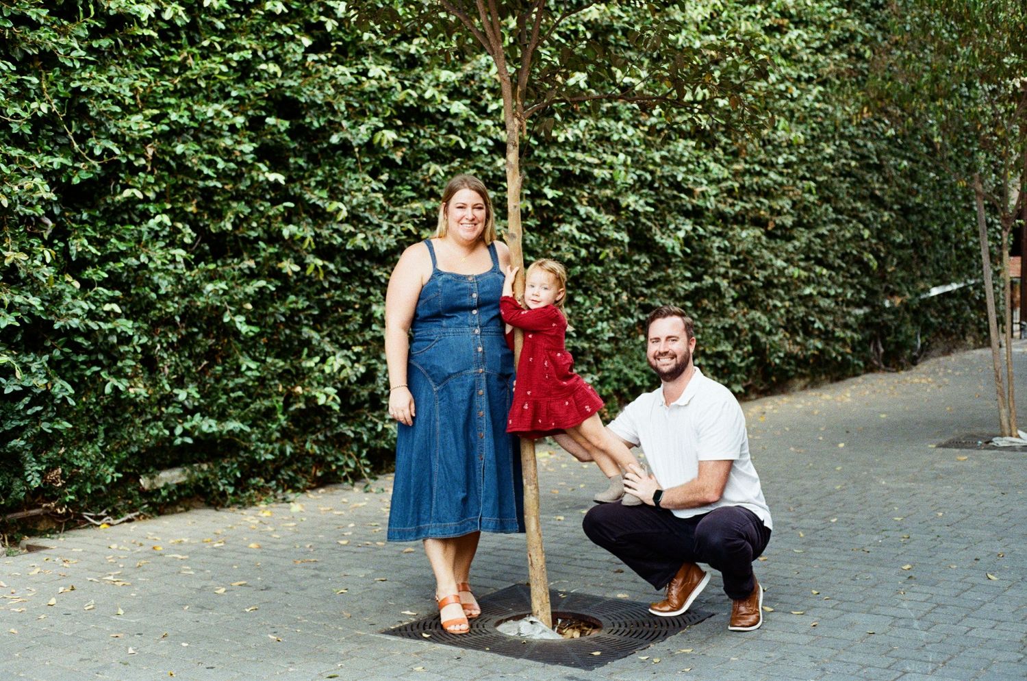 lifestyle family photography with elevated, destination feel and natural light on 35mm film