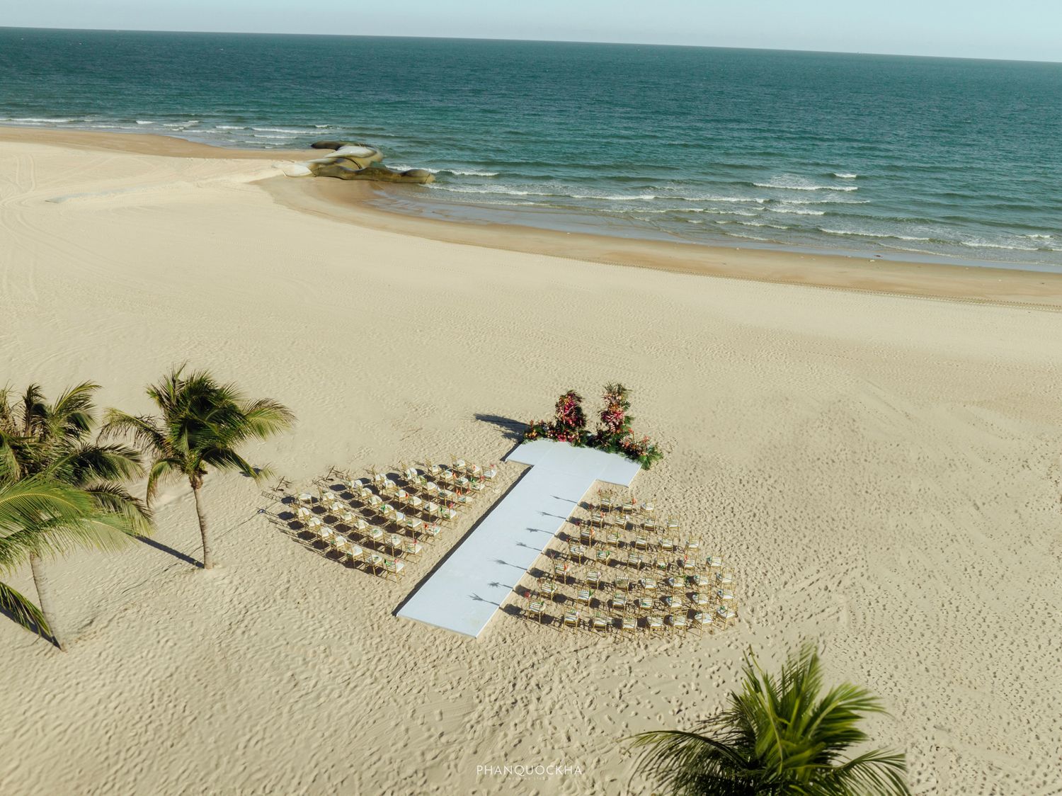 Vietnam beach wedding
