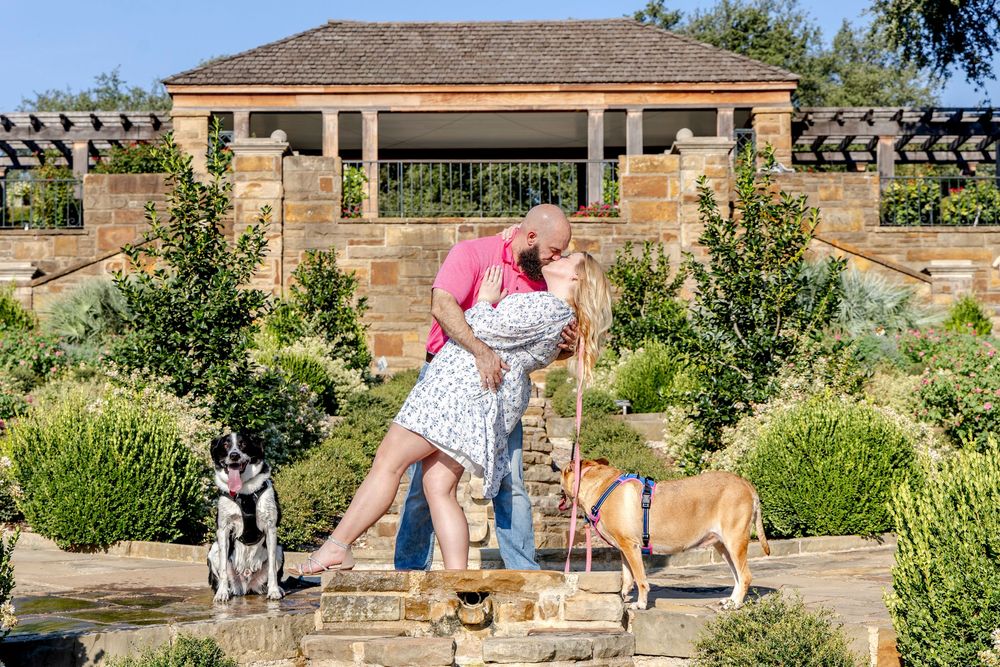 Floral engagement ring photo taken by Austin proposal photographer