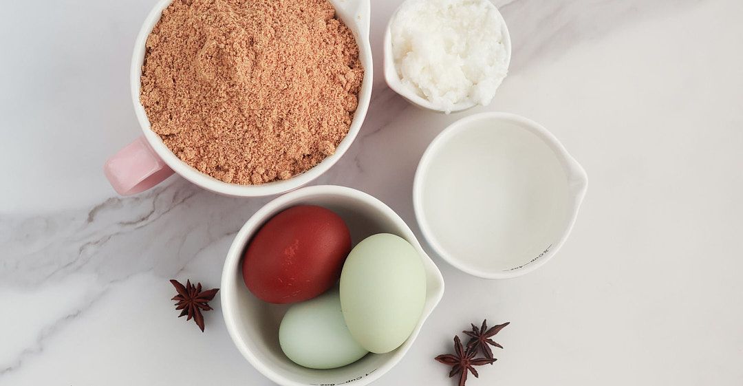 Gluten-free Spice Cupcakes Ingredients for Process Shots