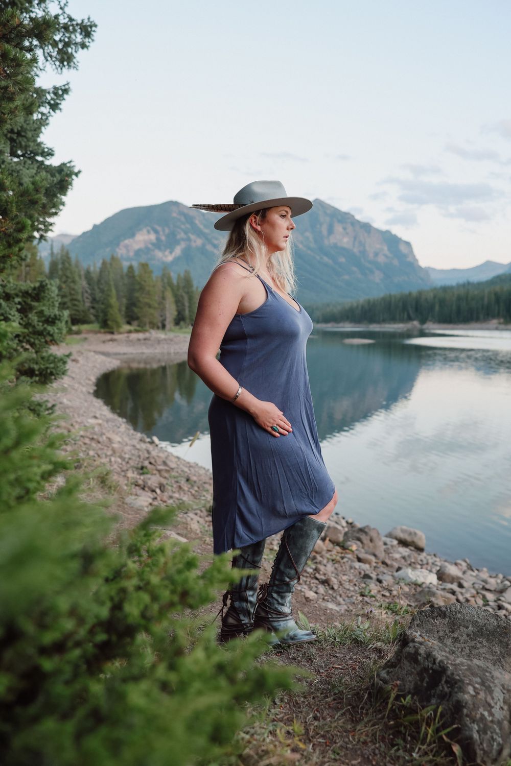 vintage cowgirl photography in bozeman montana