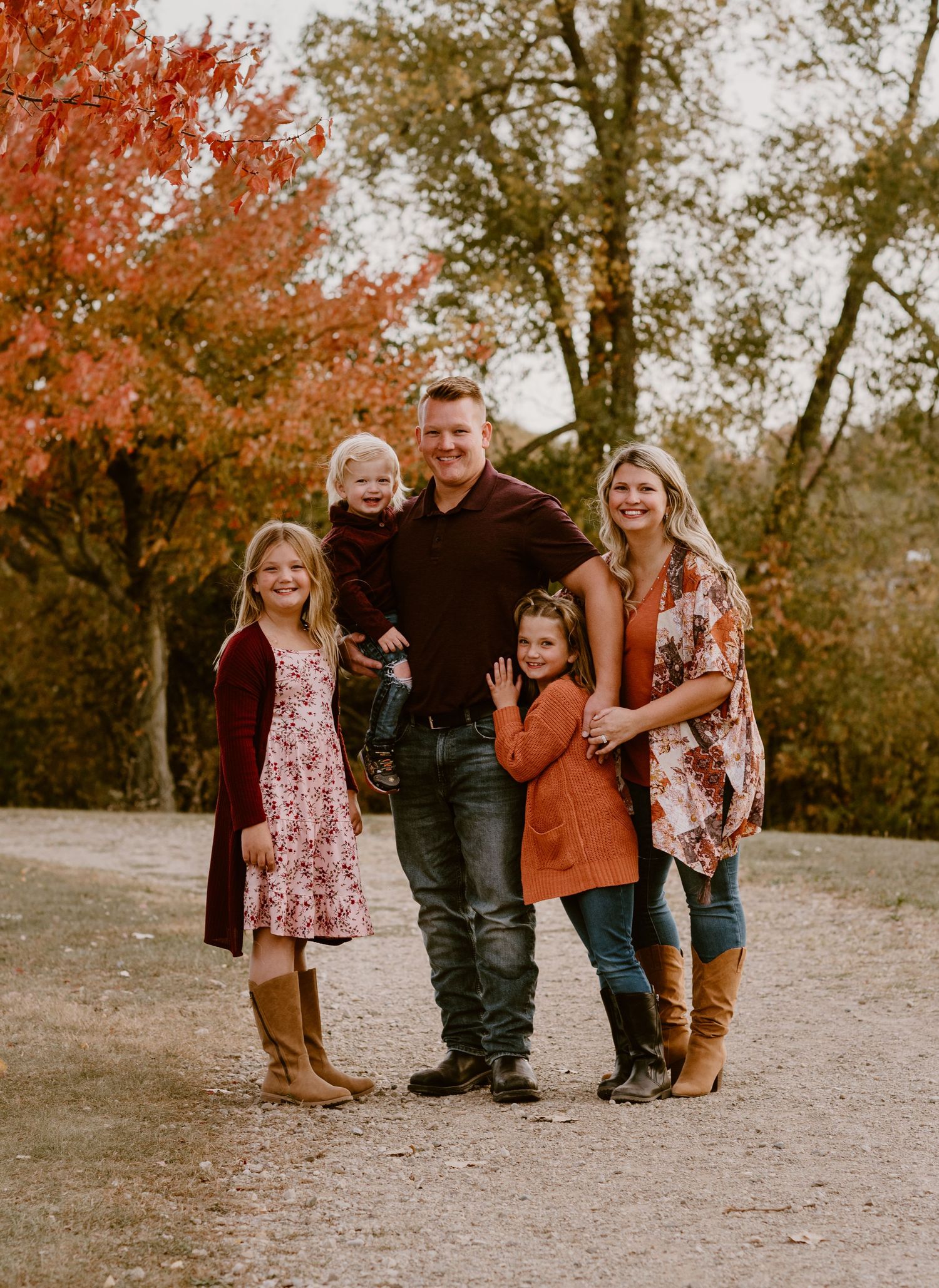 fall family photo downriver Michigan