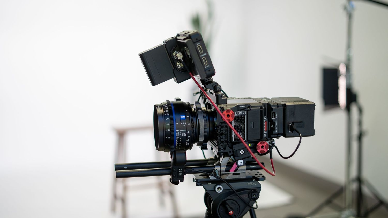 Cinema camera for larger scale video and photo productions in the local area. High quality and dynamic video.