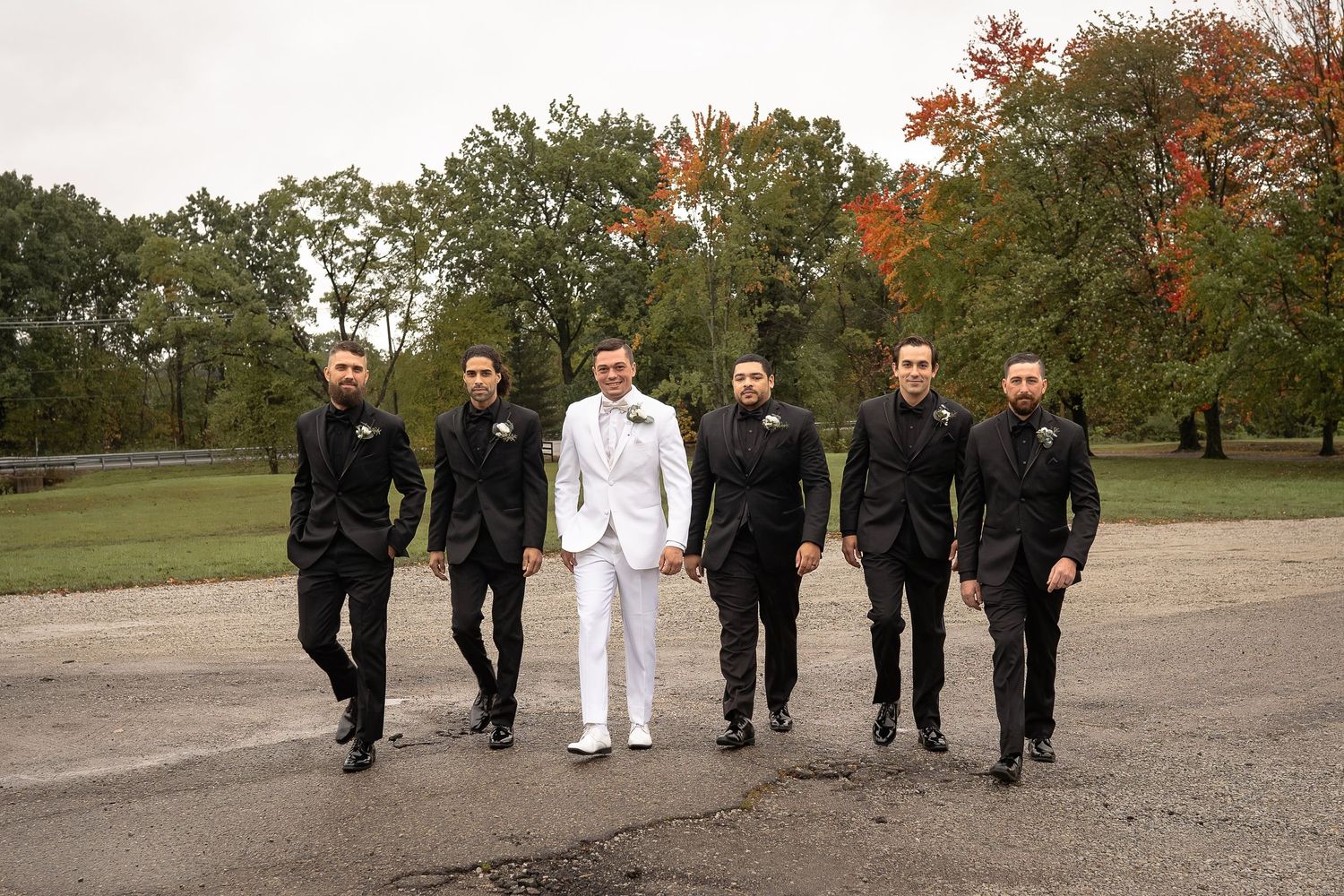 Groomsmen portraits