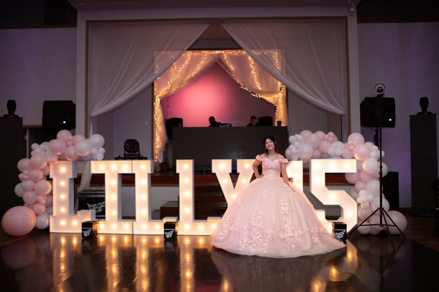 Pink dress XV Event