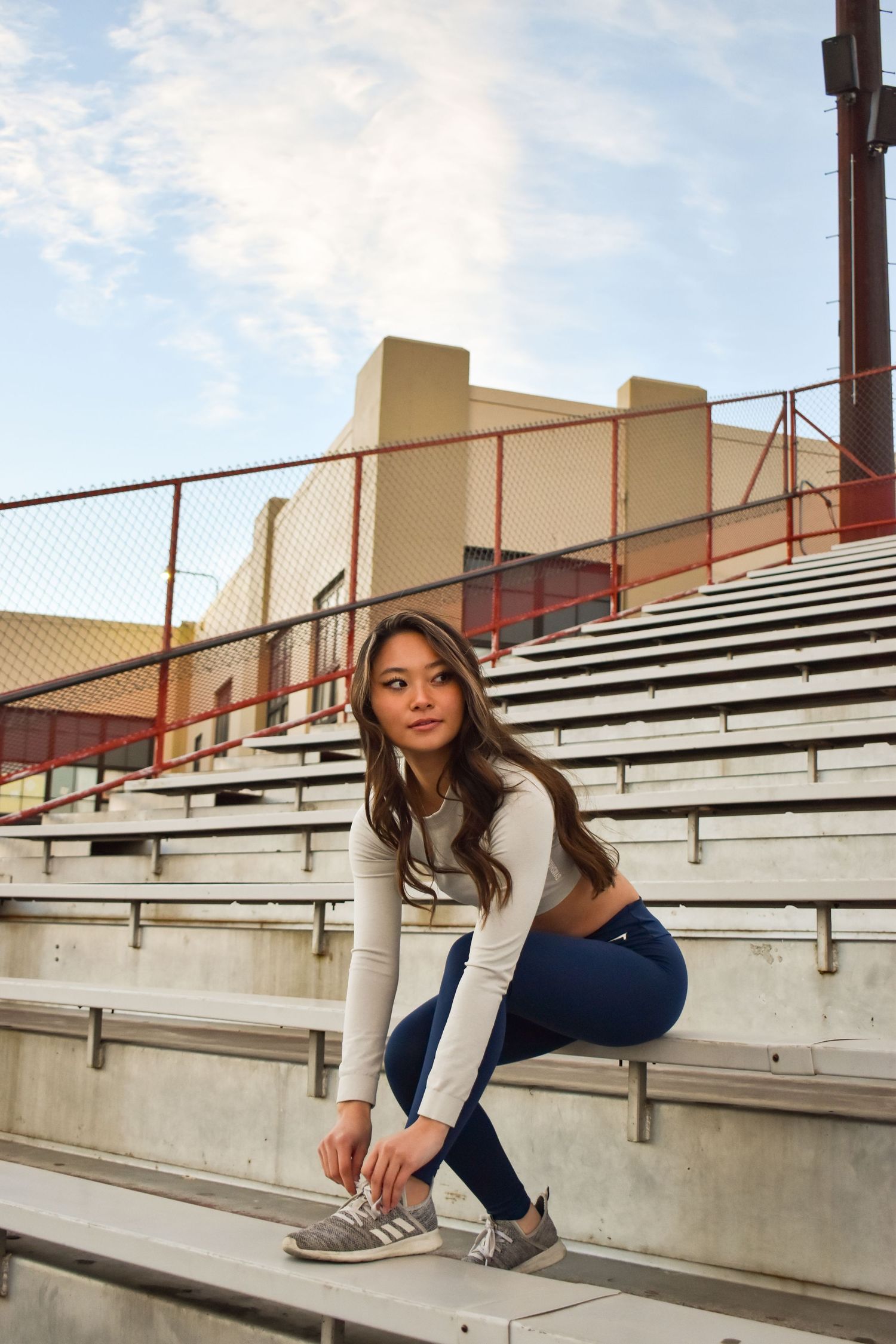 athlete model shoot