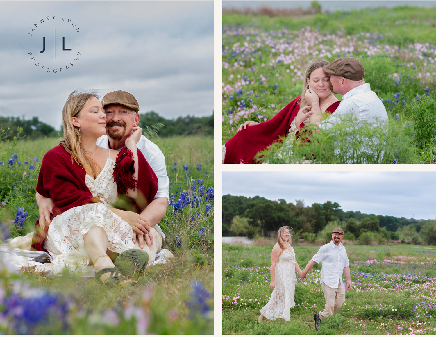 Couples Bluebonnet Mini Session Cedar Park Texas