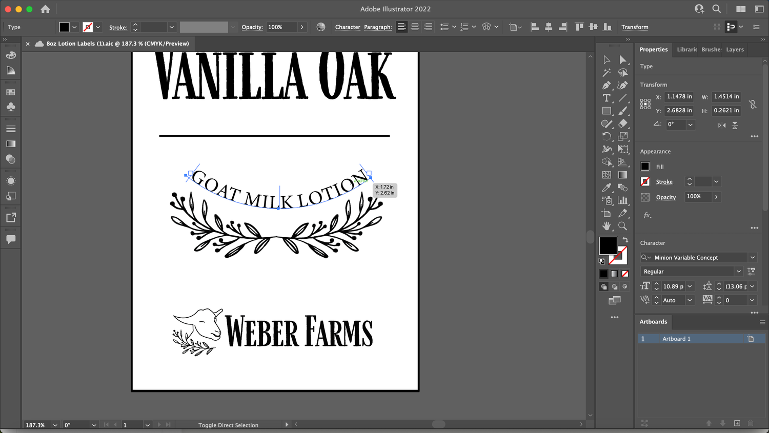 Graphic Designer - Labels, Posters, Flyers, and More