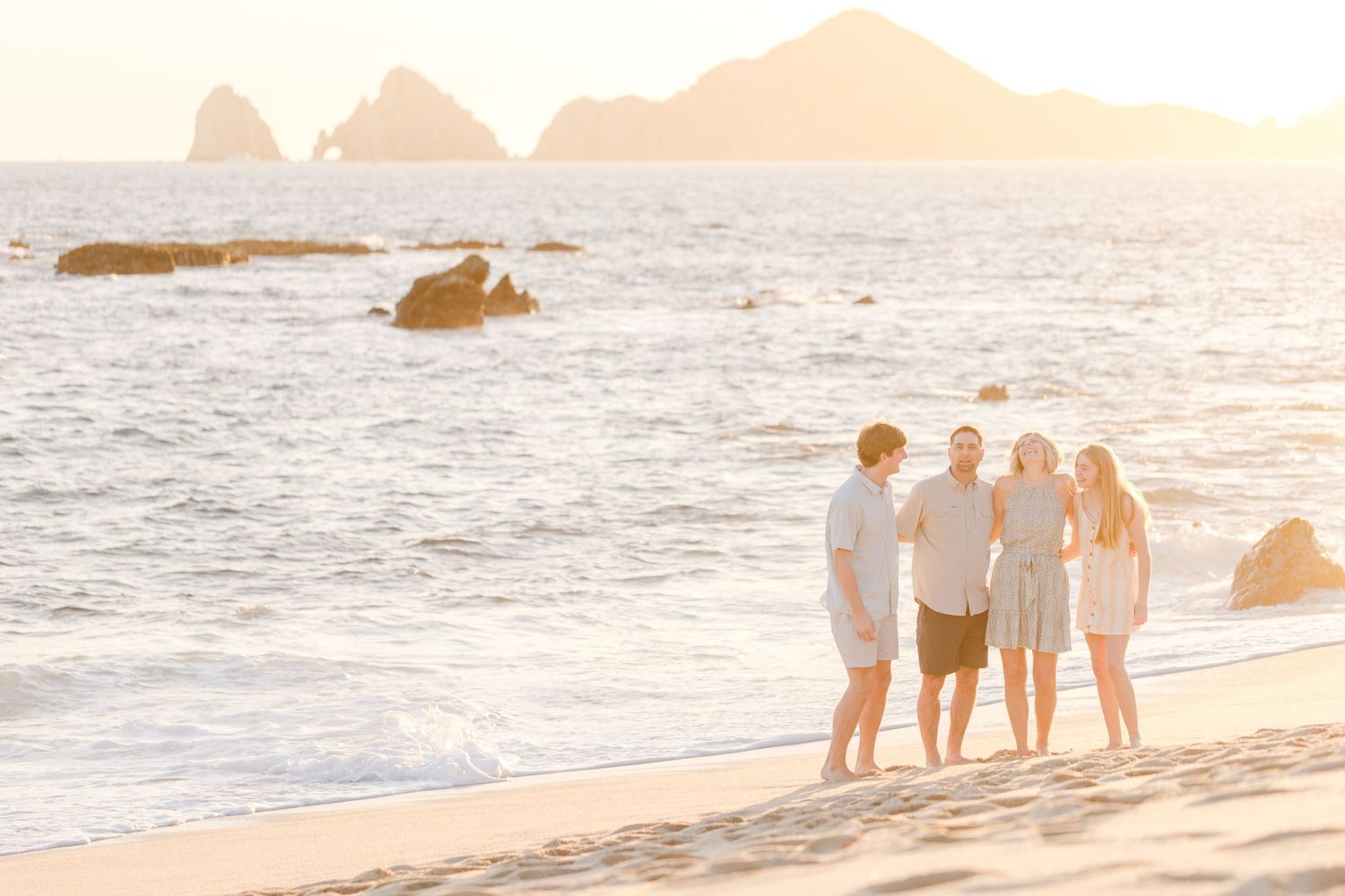 Family Photoshoot at Los Cabos